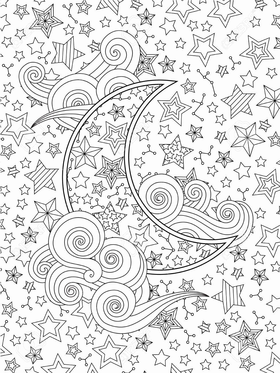 Space Coloring Pages For Adults
