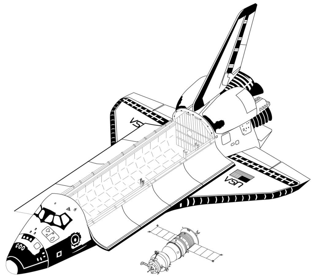 Space Shuttle Coloring Pages At GetDrawings Free Download