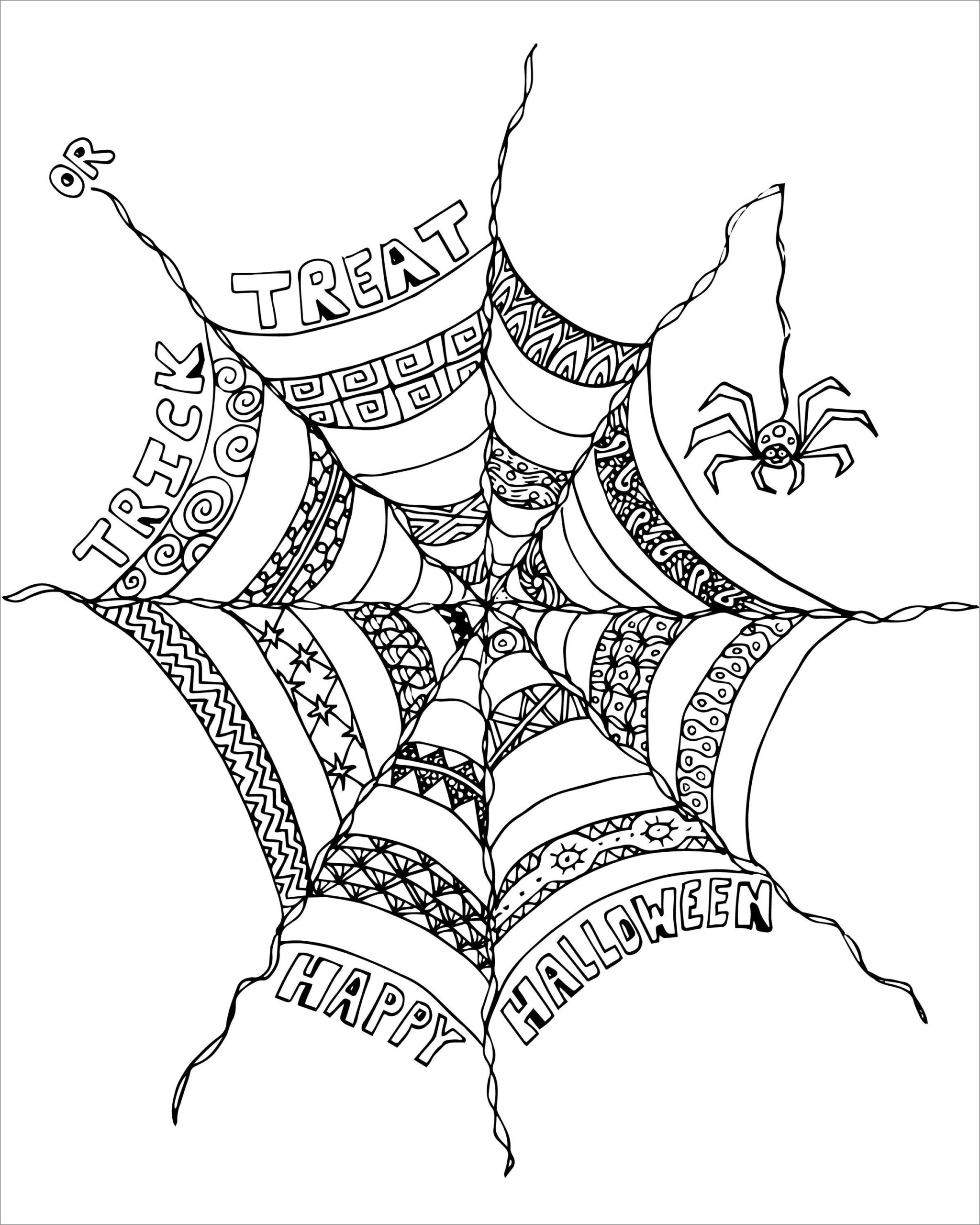 Spider Coloring Pages ColoringBay