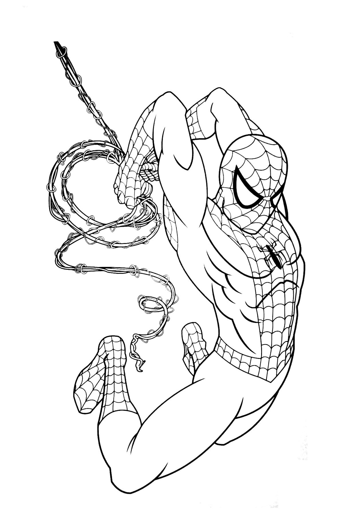 Spider-Man Coloring Pages