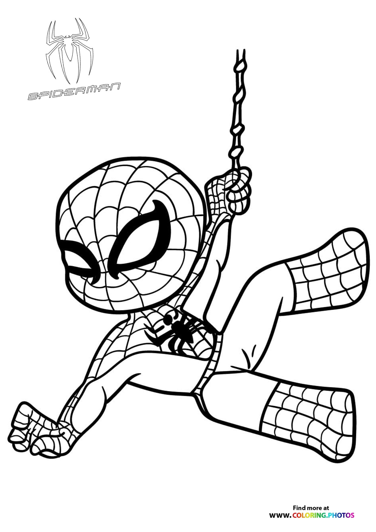 Spiderman Coloring Pages Free And Easy Printable Sheets For Kids