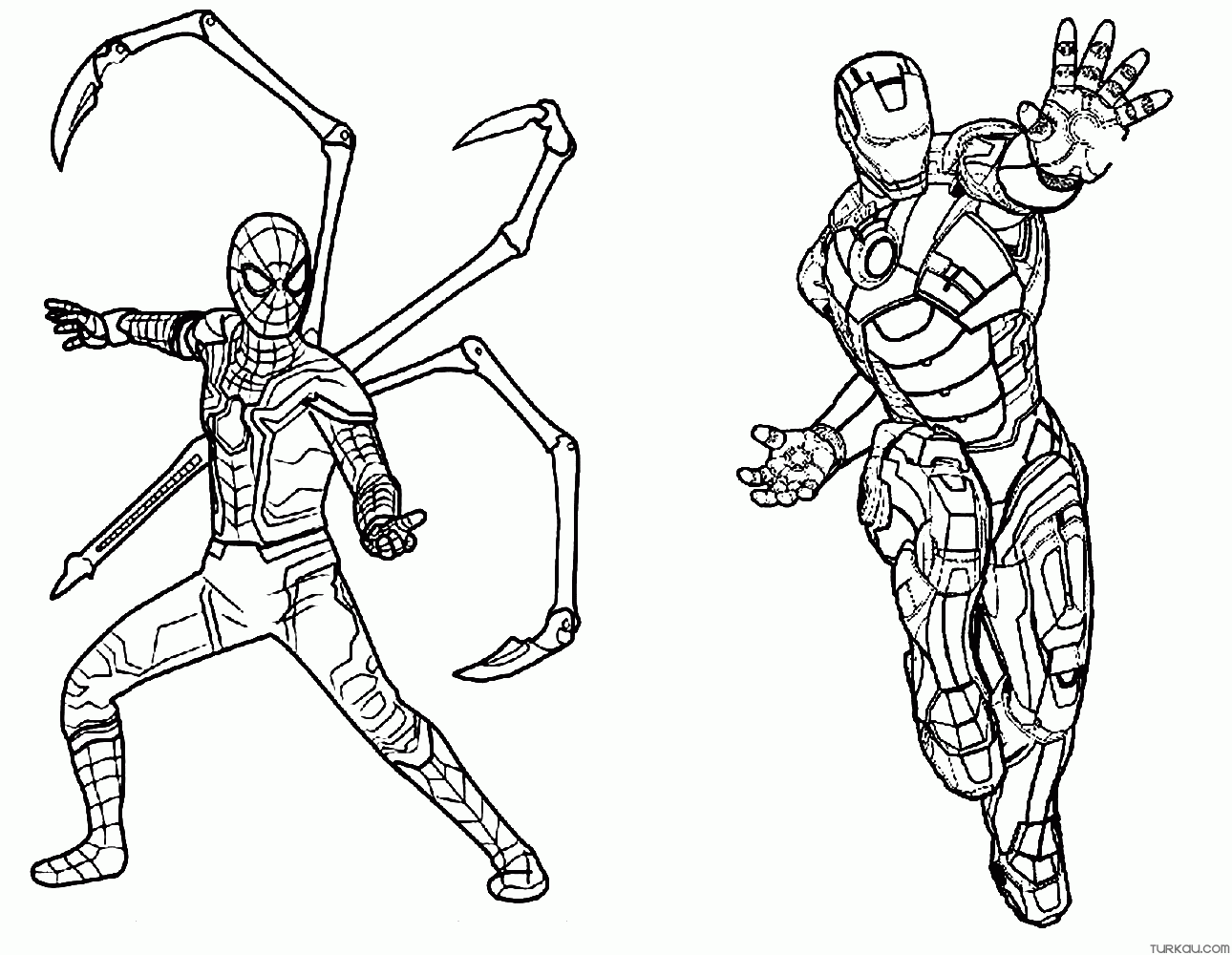 Spiderman Venom Coloring Pages Turkau