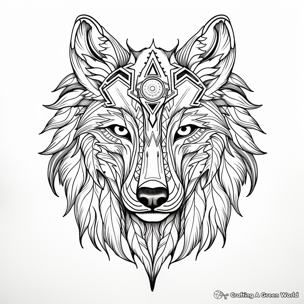 Spirit Animal Coloring Pages Free Printable