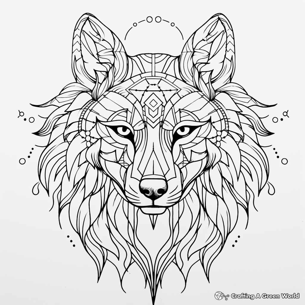 Spirit Animal Coloring Pages Free Printable