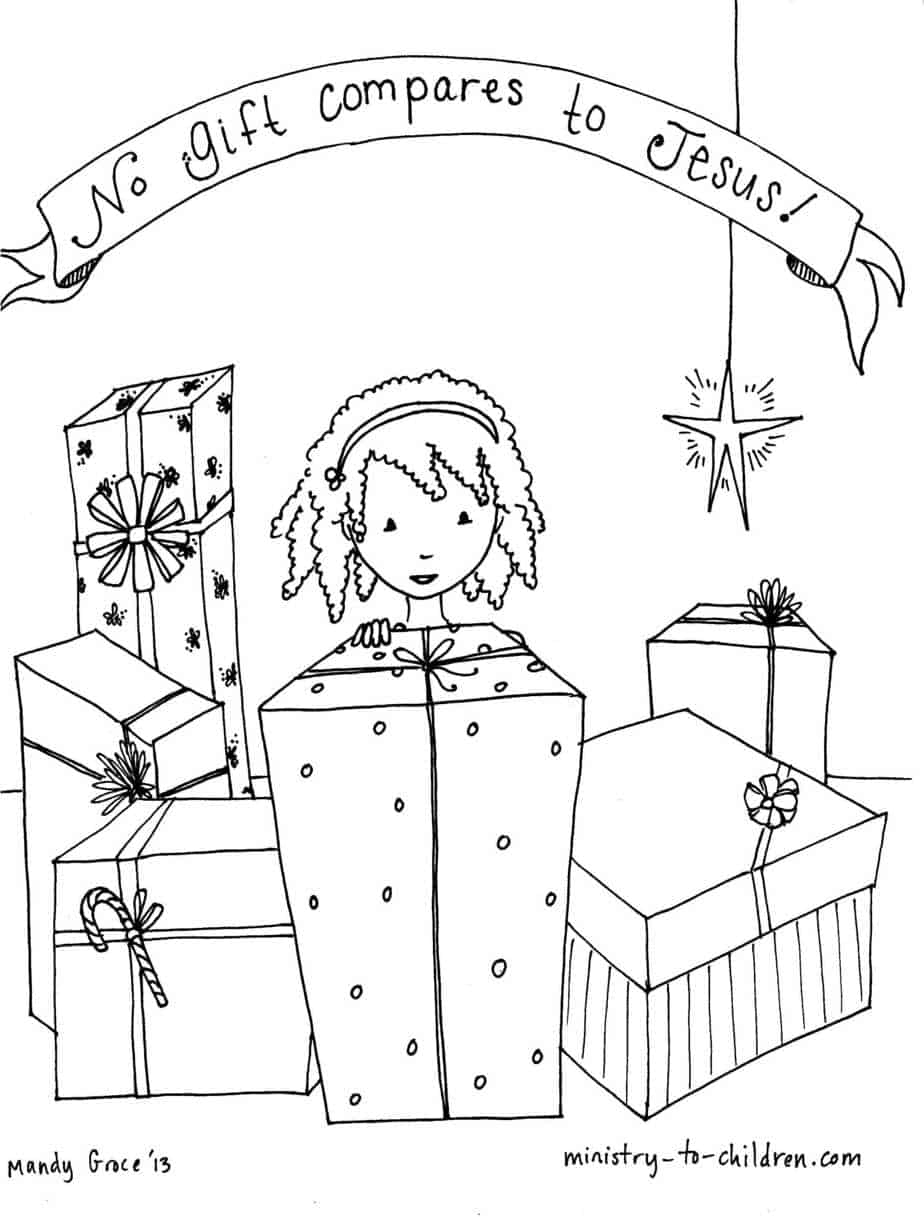 Spiritual Gifts Coloring Page Coloring Pages