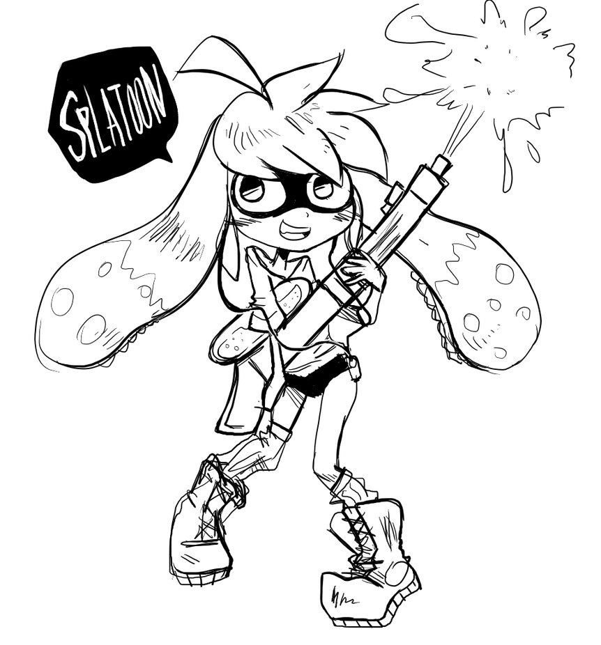 Splatoon 2 Coloring Pages At GetColorings Free Printable Colorings Pages To Print And Color