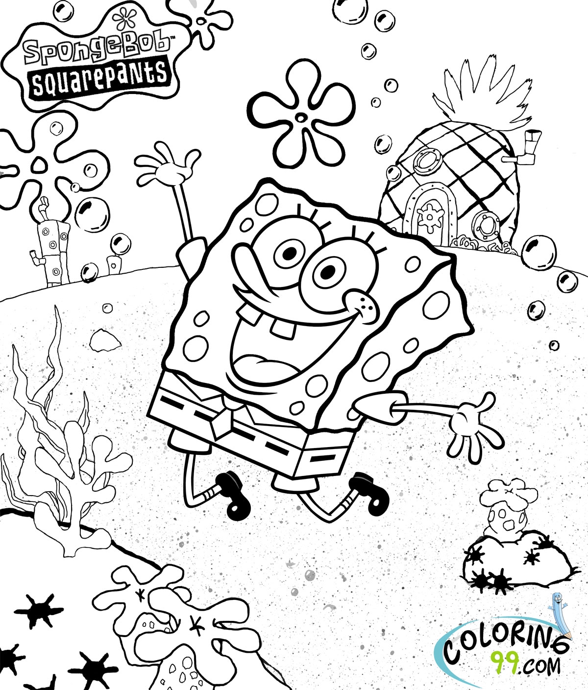 Coloring Pages Spongebob