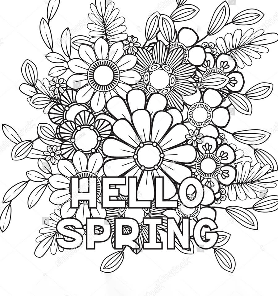 Spring Coloring Sheets Fresh Spring Coloring Pages Ideas Free Coloring Sheets Rico Science