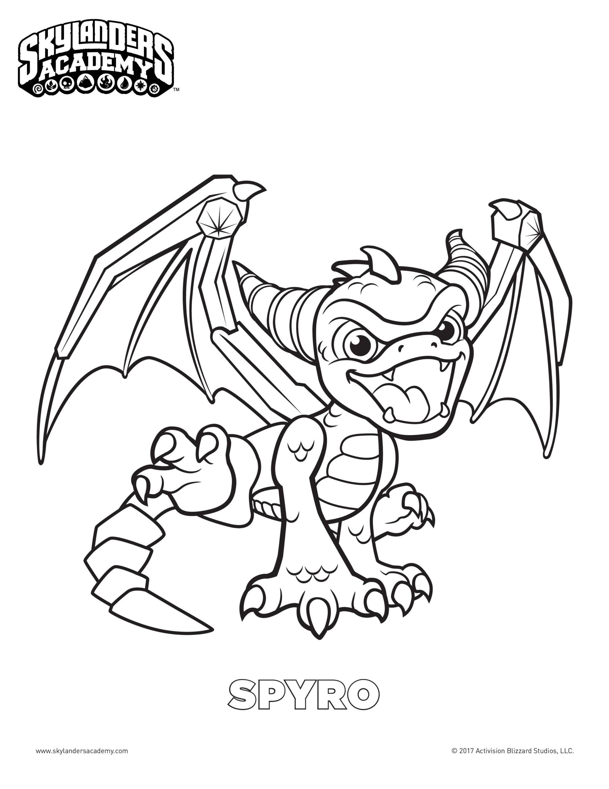 Spyro Coloring Page At GetColorings Free Printable Colorings Pages To Print And Color