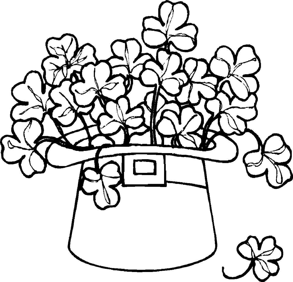 Saint Patricks Coloring Pages