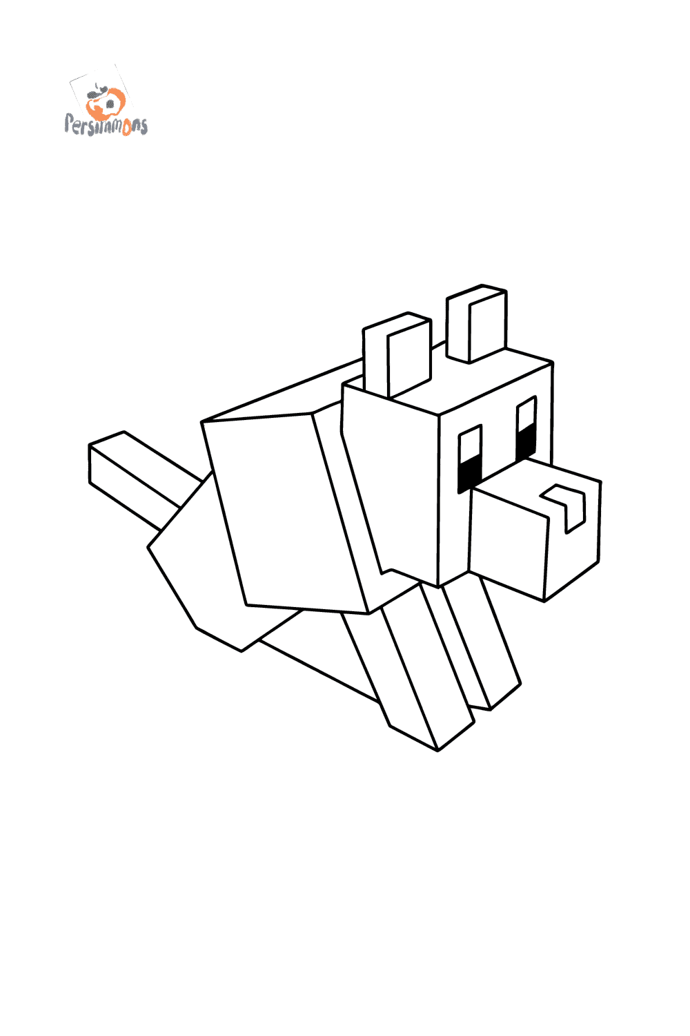Stampy Cat Minecraft Coloring Pages Drawing Youtuber Mr Ghast Stampylongnose Step World