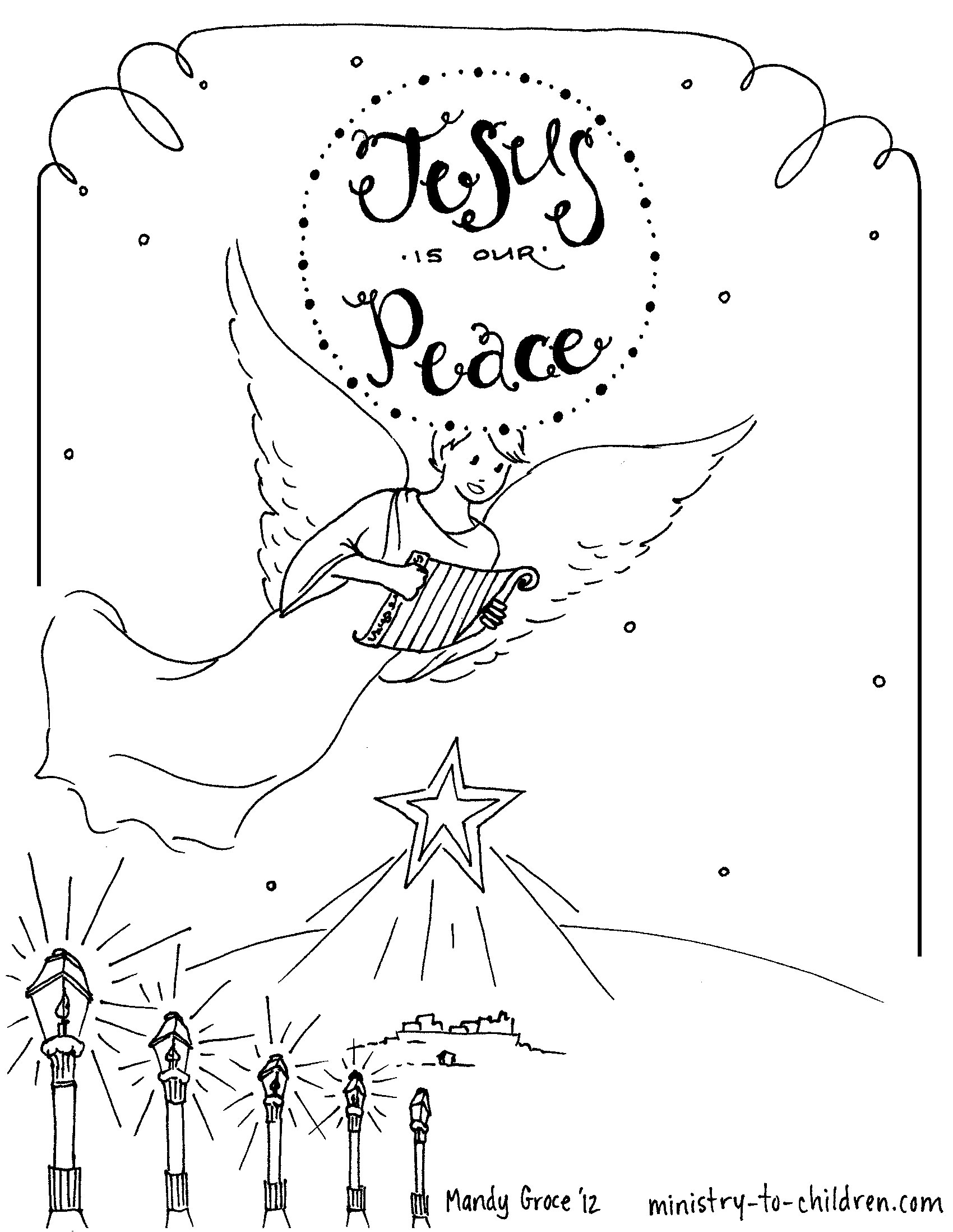 Star Of Bethlehem Drawing At GetDrawings Free Download