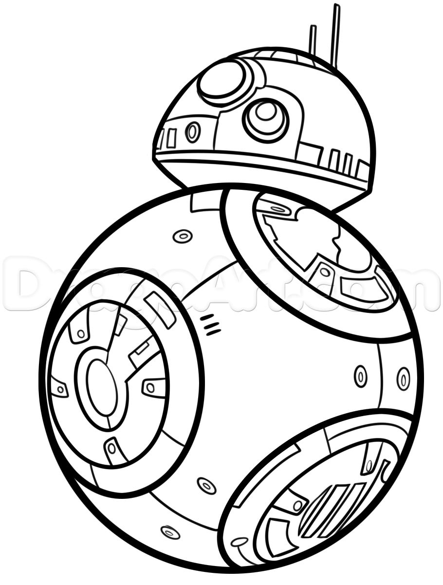 Star Wars Bb8 Coloring Pages Adult Coloring Pages