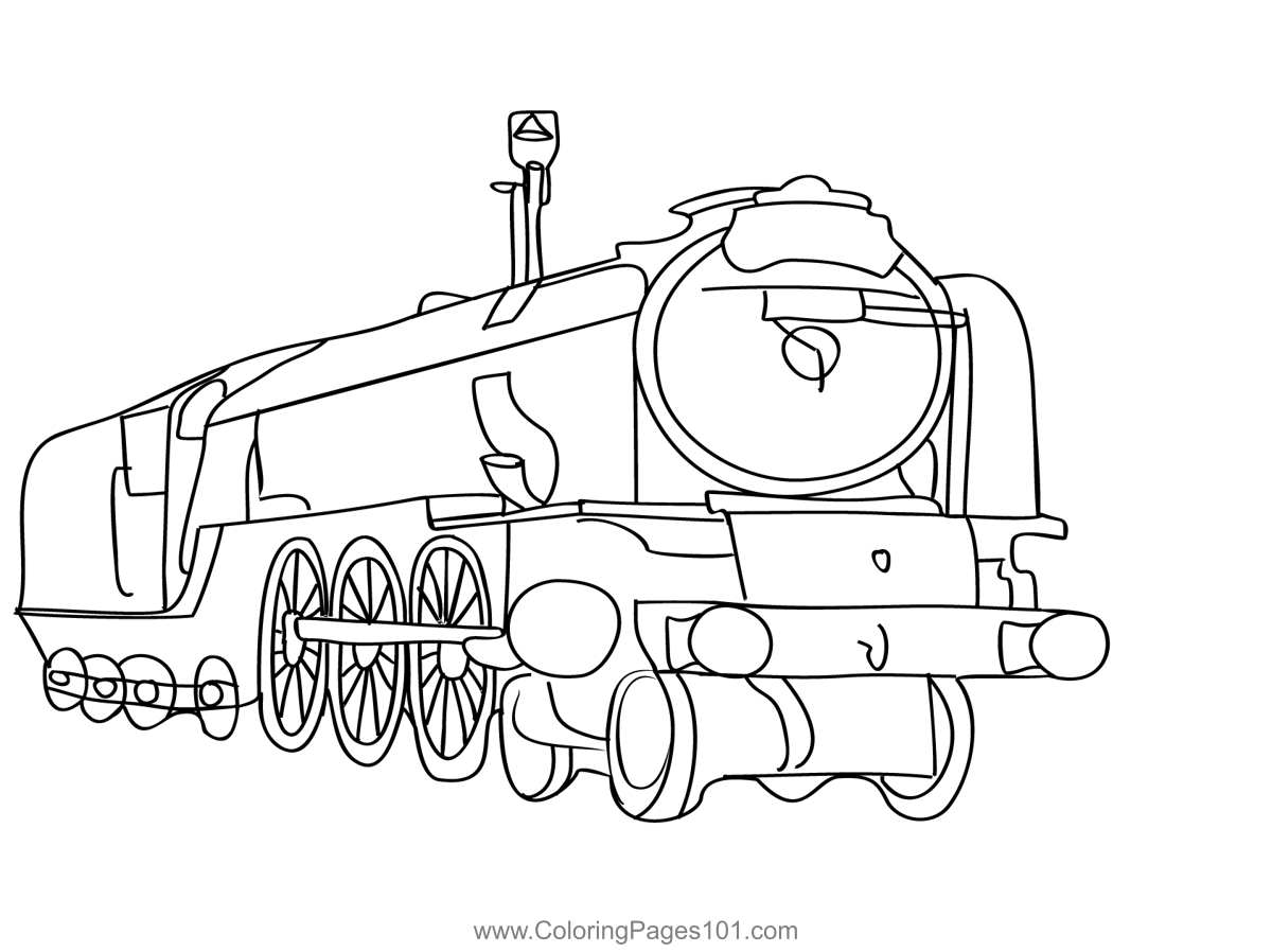 Steam Train Coloring Page For Kids Free Trains Printable Coloring Pages Online For Kids