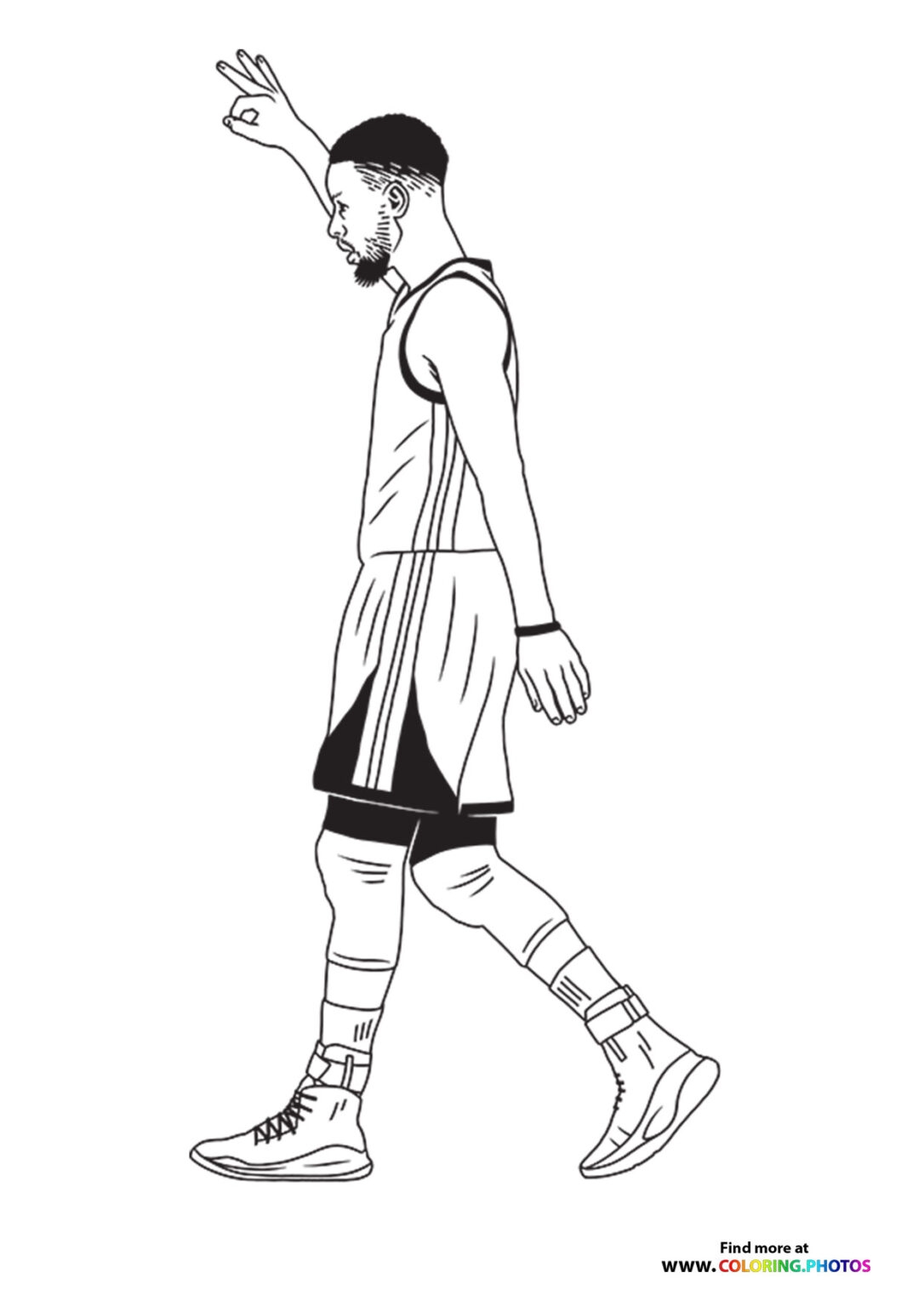 Stephen Curry Coloring Pages For Kids