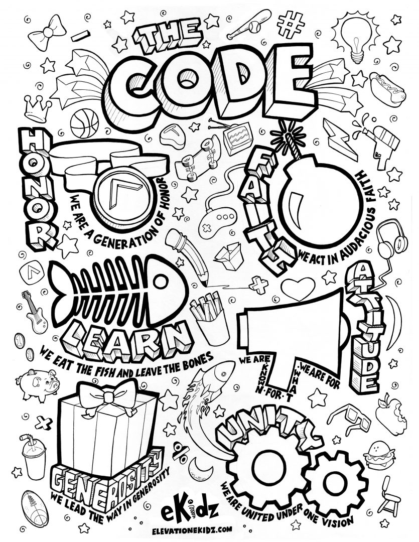 Steven Furtick Coloring Book Page Coloring Pages