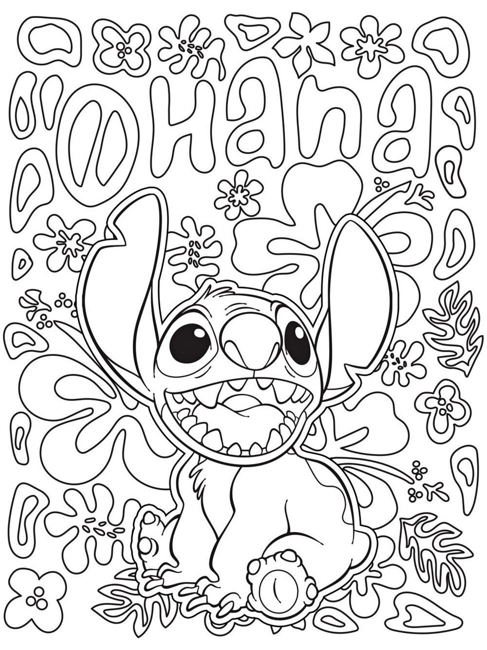 Stitch And Lilo Coloring Pages Coloring Pages