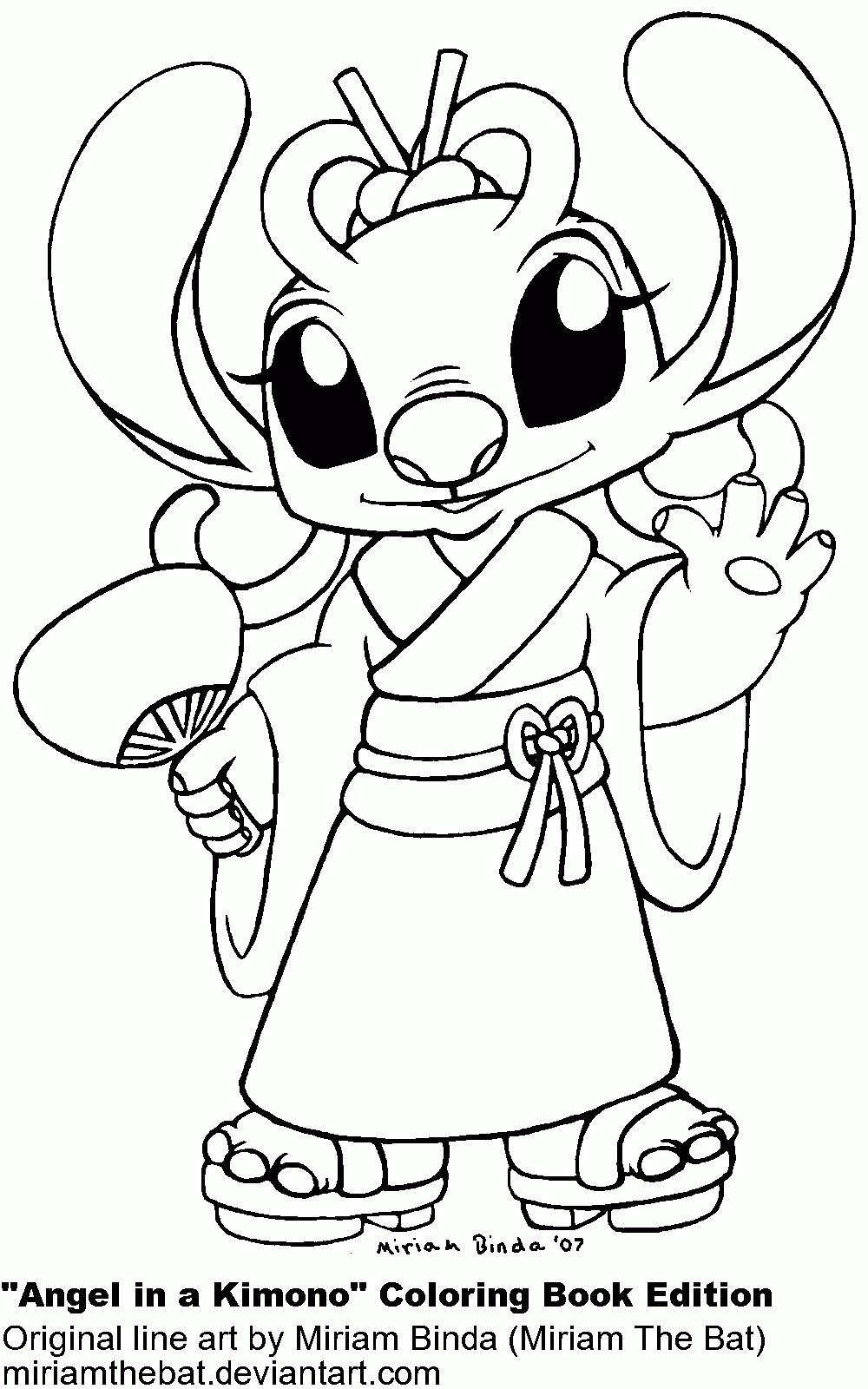 Coloring Pages Of Stitch