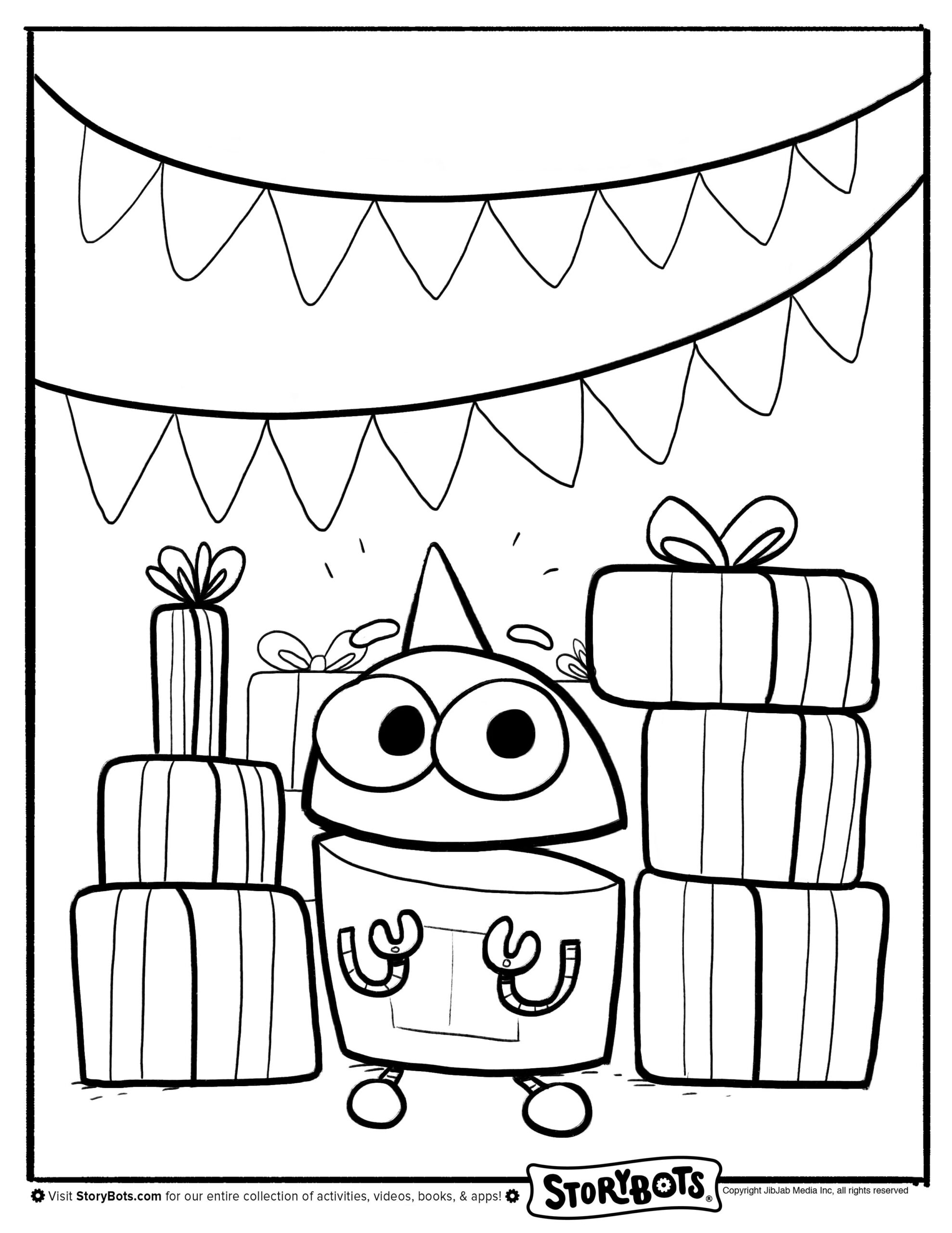 Storybots Coloring Pages Best Coloring Pages For Kids