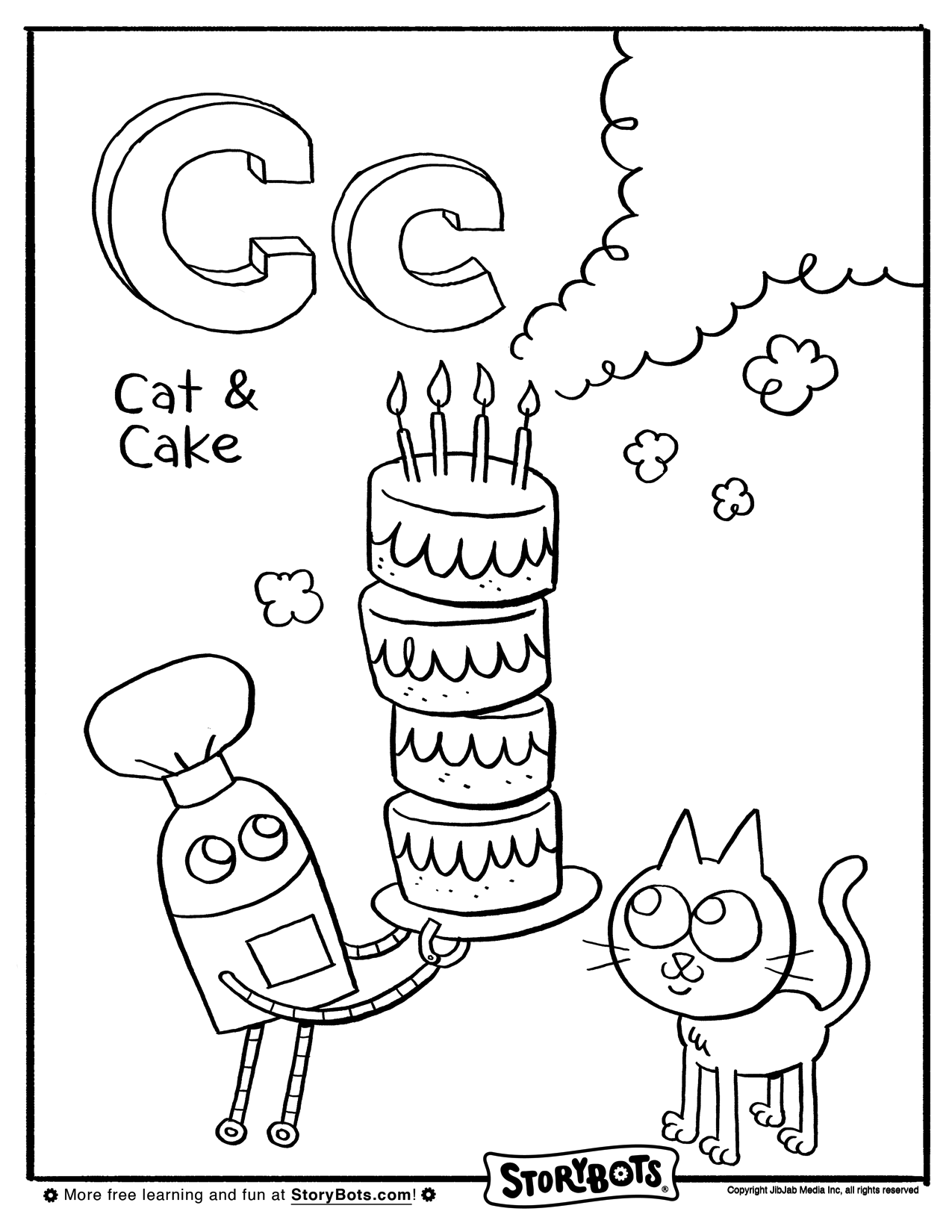 Storybots Coloring Pages Best Coloring Pages For Kids