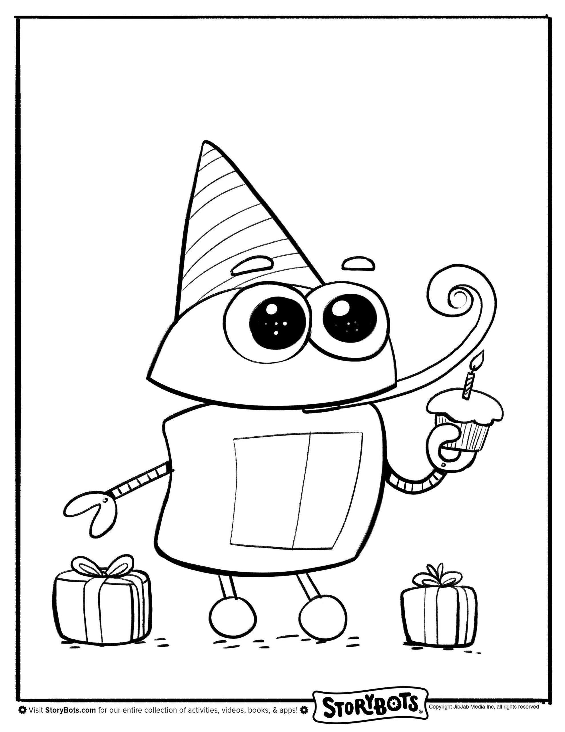 Storybots Coloring Pages