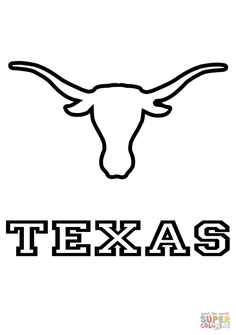 Texas Coloring Pages