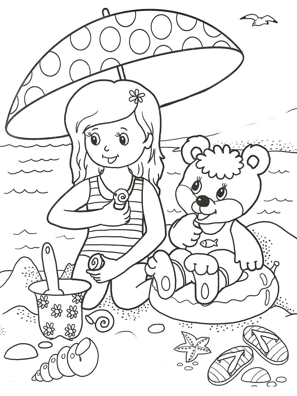 Coloring Pages Of Summer