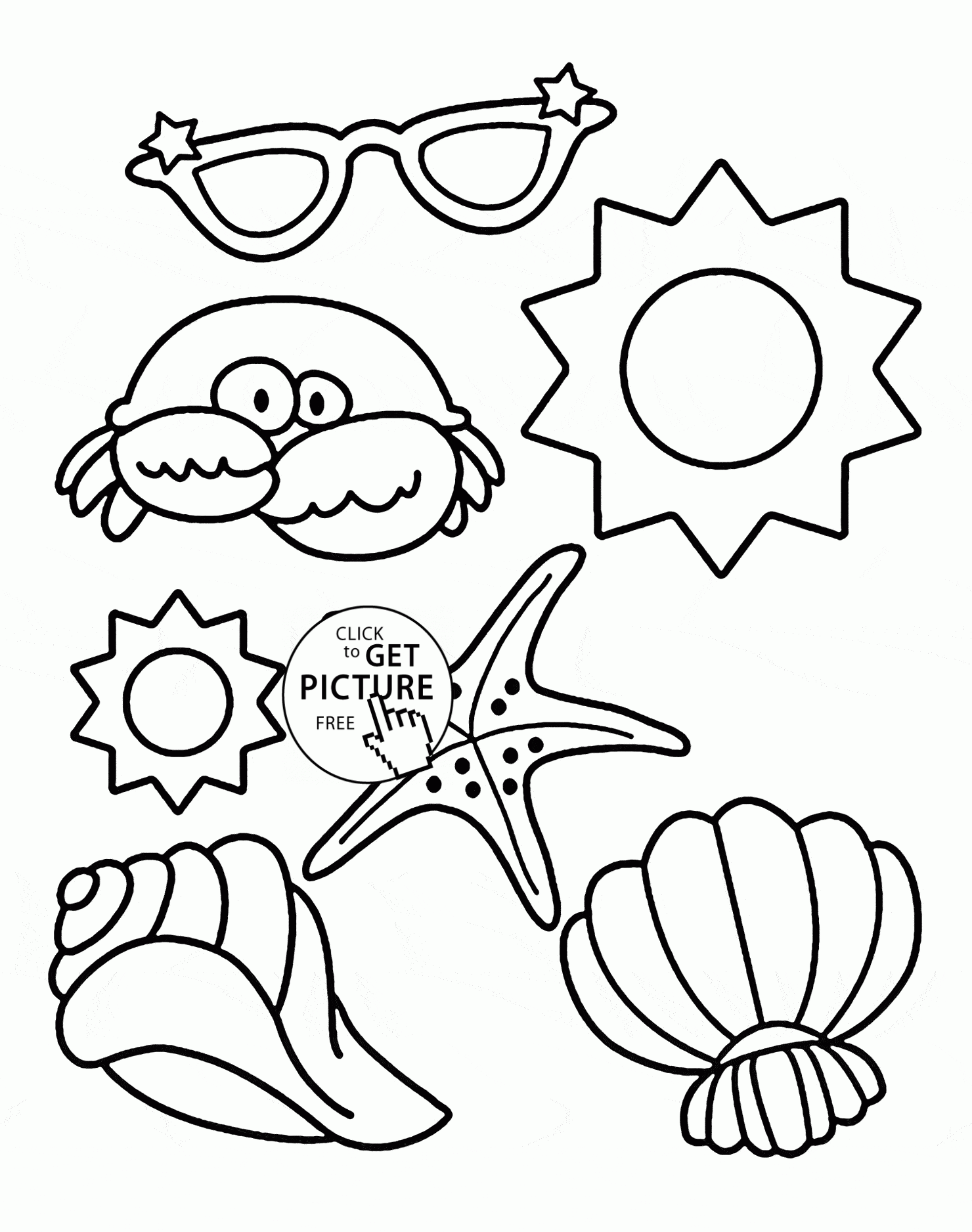 Coloring Pages For Summer
