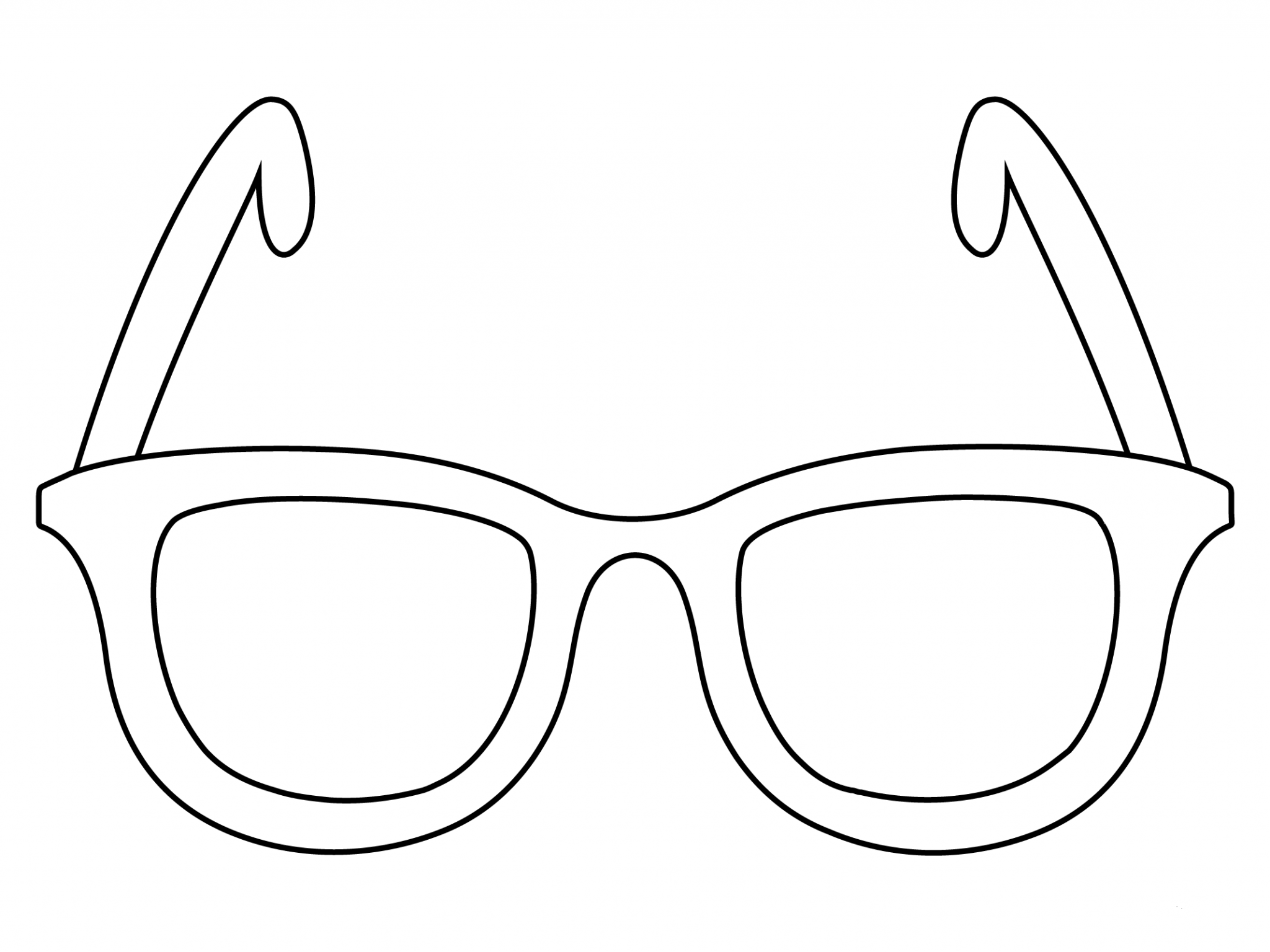 Sunglasses Coloring Page ColouringPages