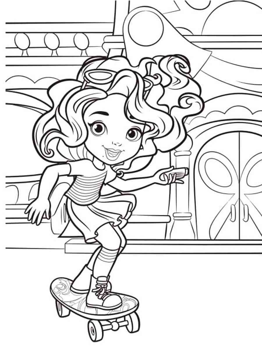 Sunny Day Coloring Pages
