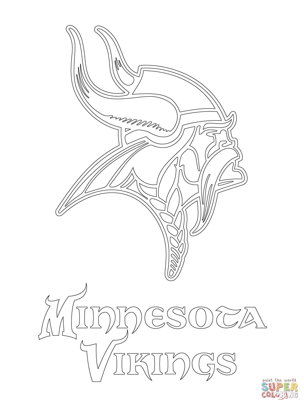 Super Bowl 2018 Coloring Pages