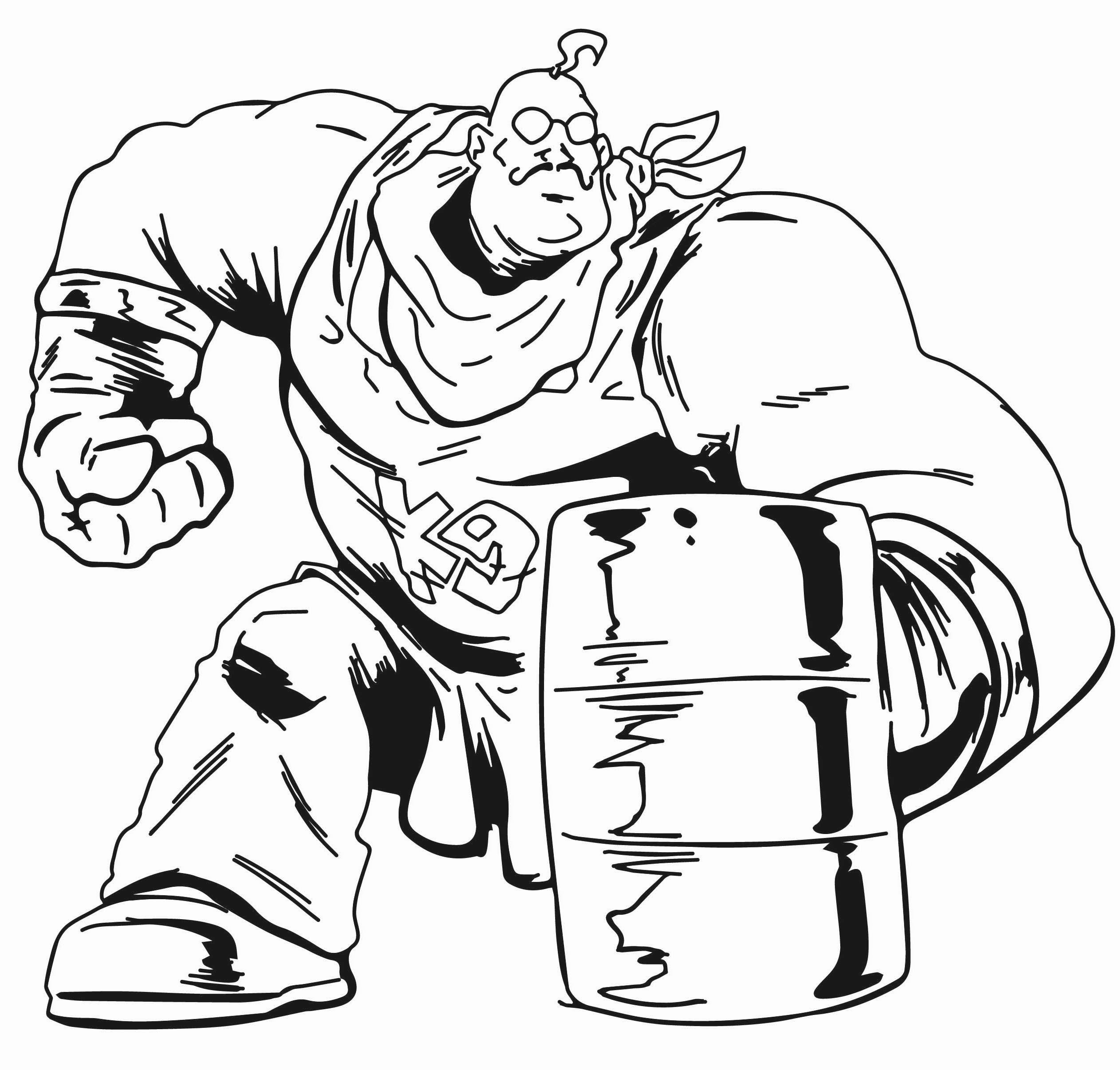 Hero Coloring Pages