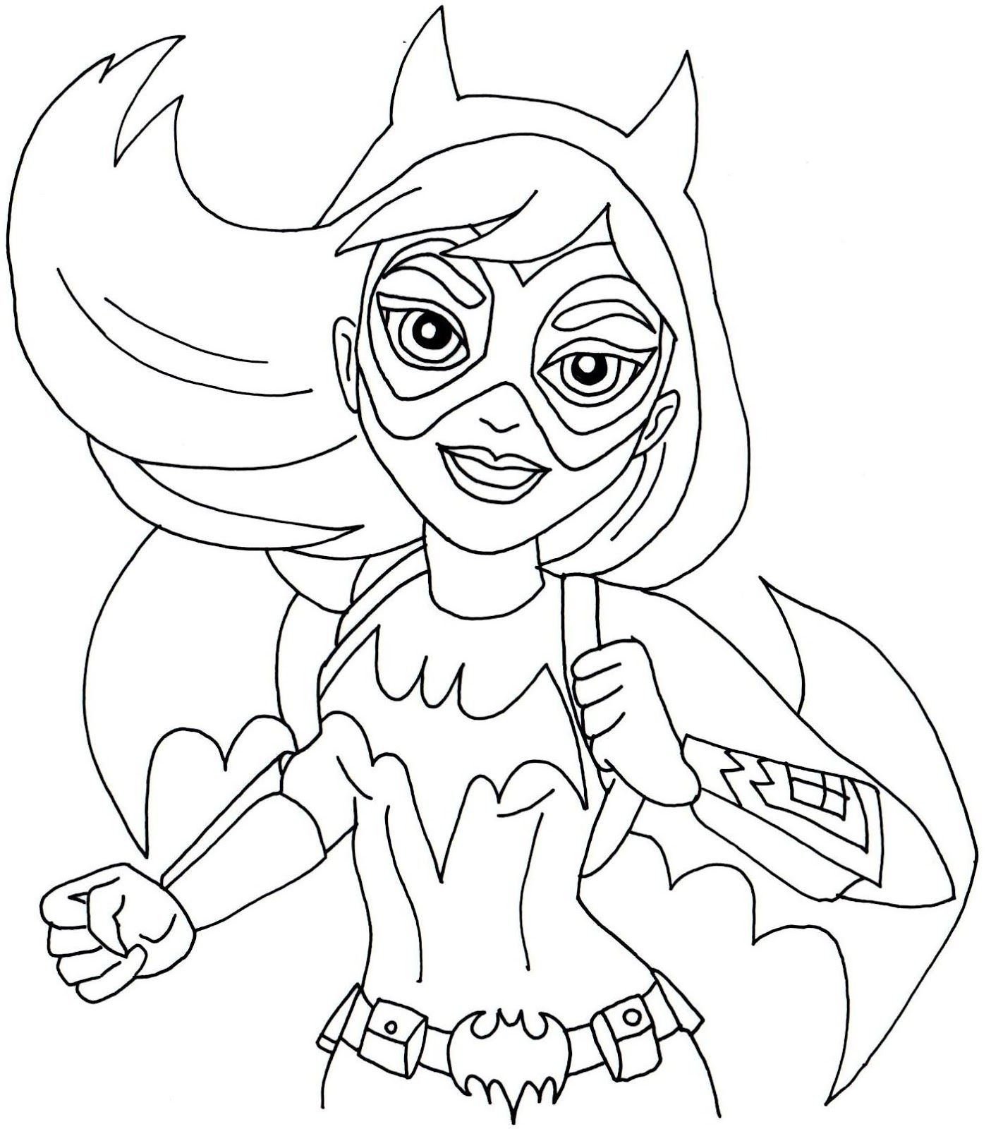 Superhero Coloring Pages Free Printable