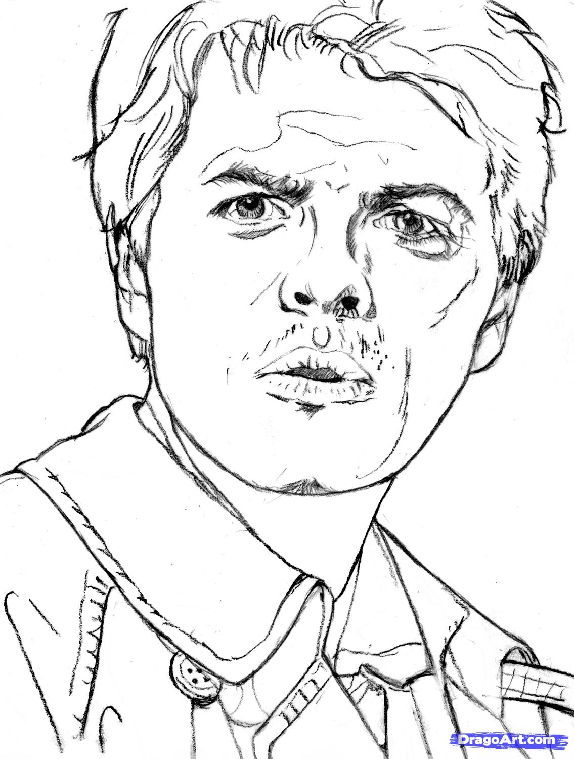 Supernatural Coloring Pages At GetDrawings Free Download