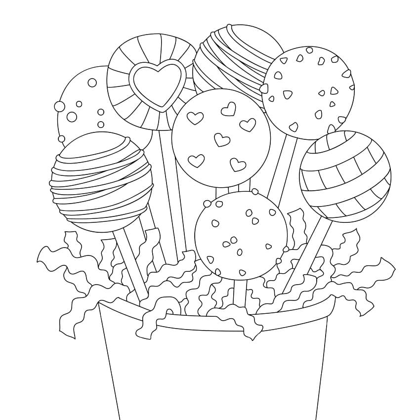 Sweets Coloring Pages Free Coloring Pages WONDER DAY Coloring Pages For Children And