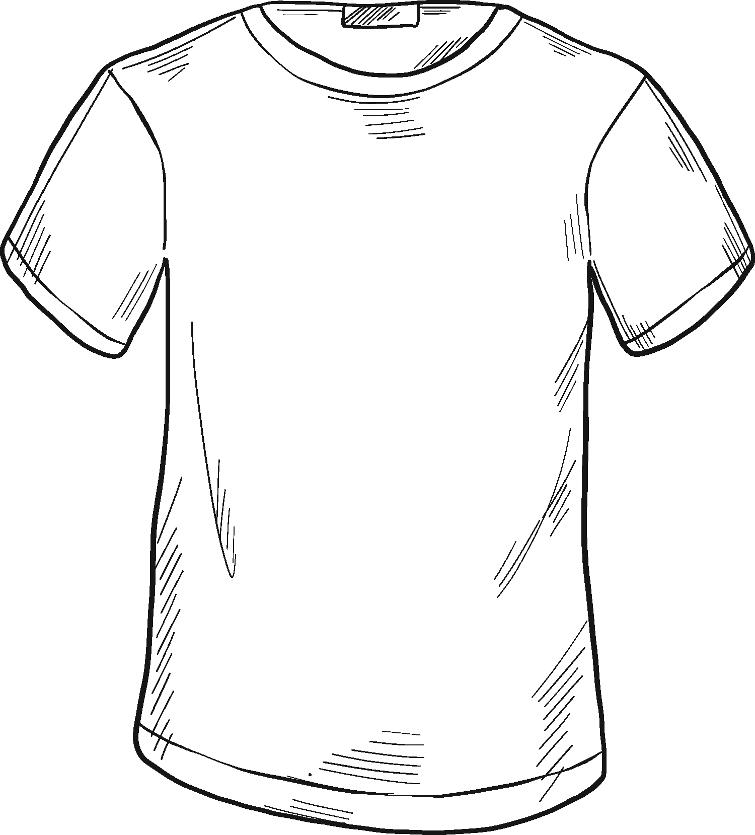 T Shirt Coloring Page ColouringPages