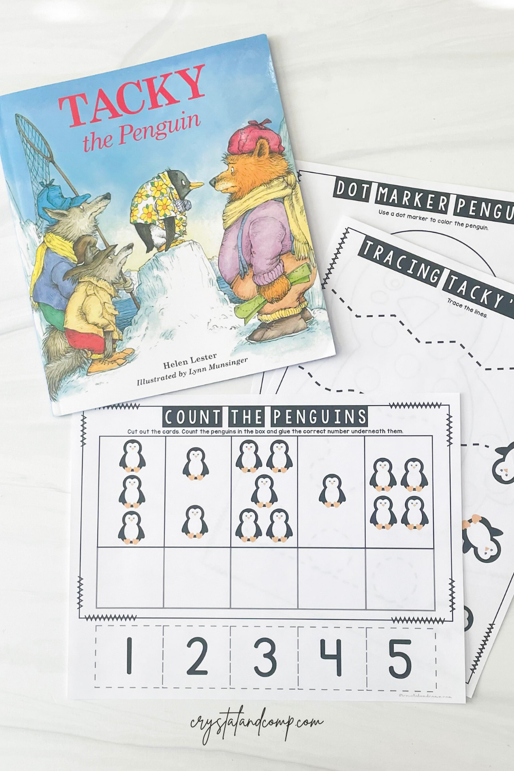 Tacky The Penguin Coloring Pages