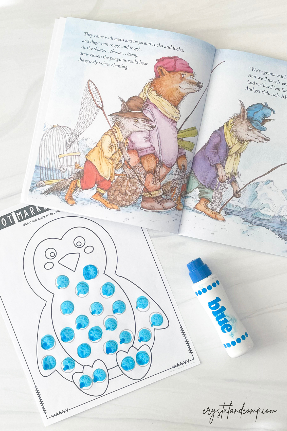 Tacky The Penguin Coloring Pages