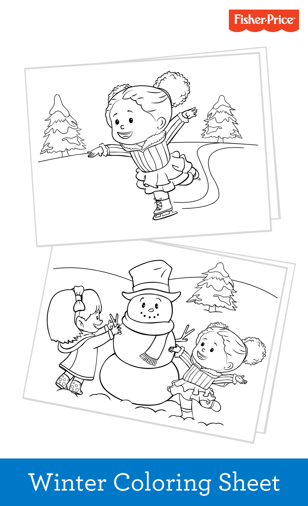 Take Out The Crayons And Get Ready For Coloring Fun With Free Coloring Pages From Fisher Price