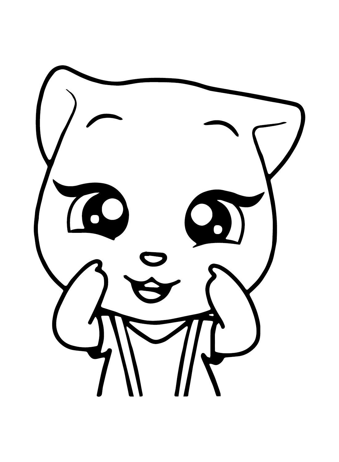 Talking Angela Coloring Pages Printable For Free Download