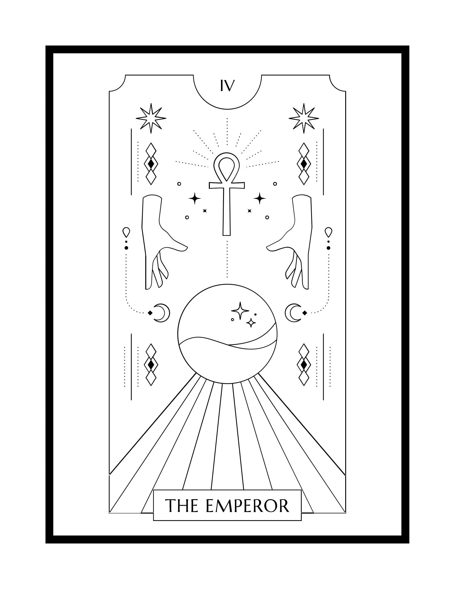 Tarot Coloring Pages