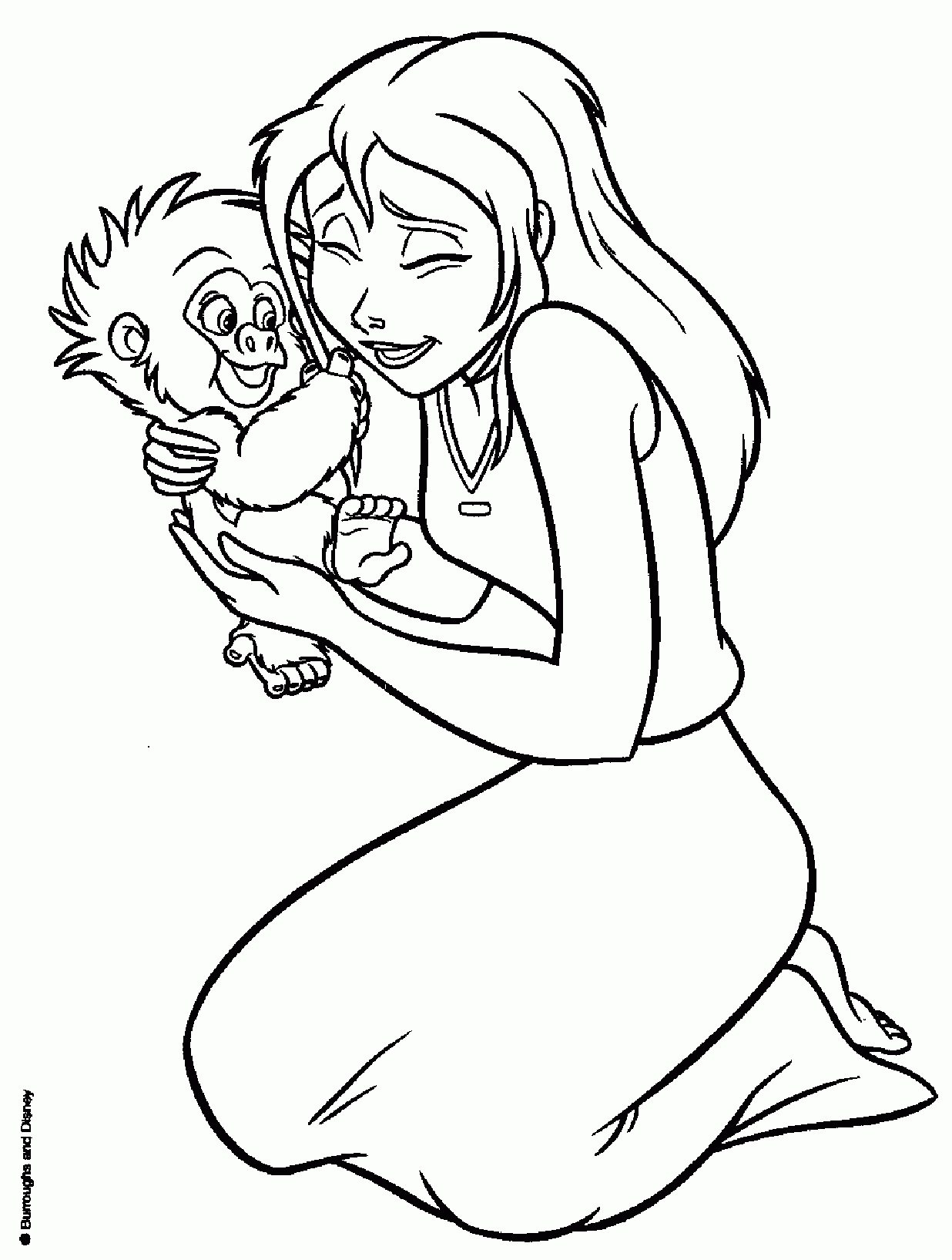 Tarzan Free Coloring Pages Coloring Pages