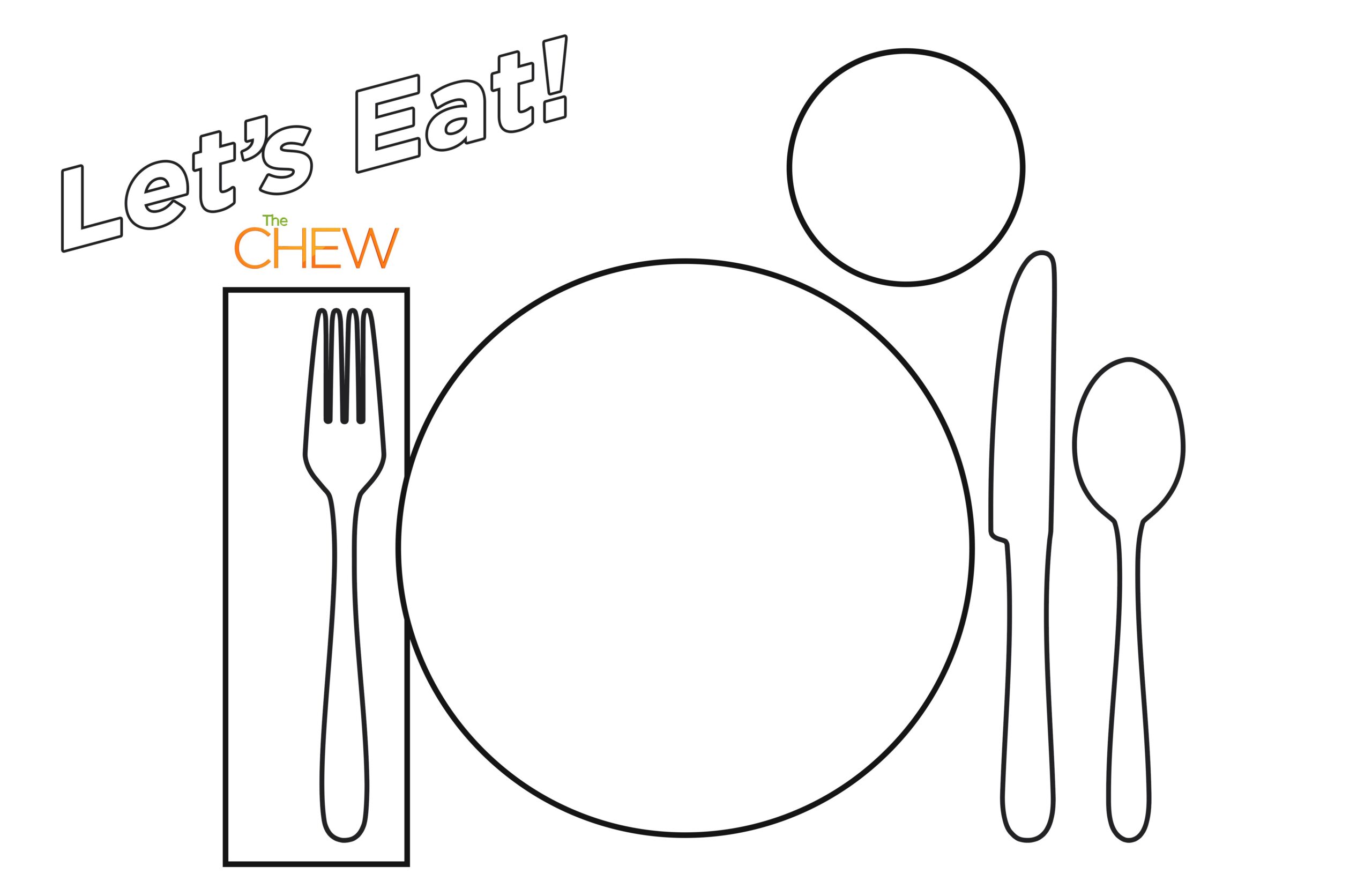 Teach Your Kids How To Set The Table The Chew Printable Chart Formal Table Setting Table