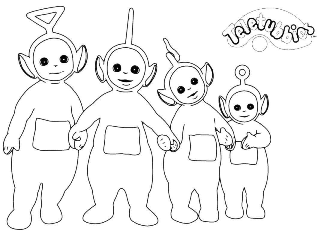 Teletubbies Coloring Pages