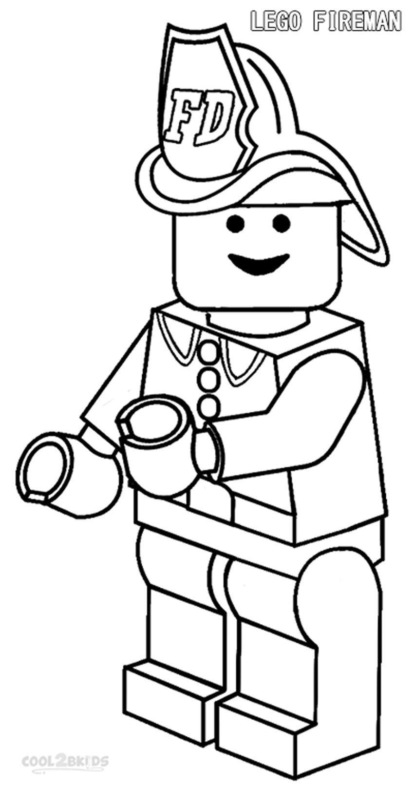 Thank You Firefighters Coloring Pages