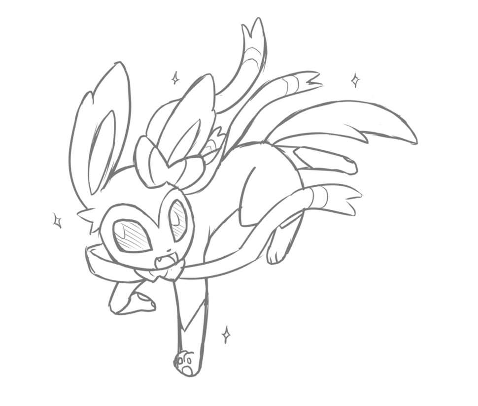 The Best Free Sylveon Coloring Page Images Download From 112 Free Coloring Pages Of Sylveon At