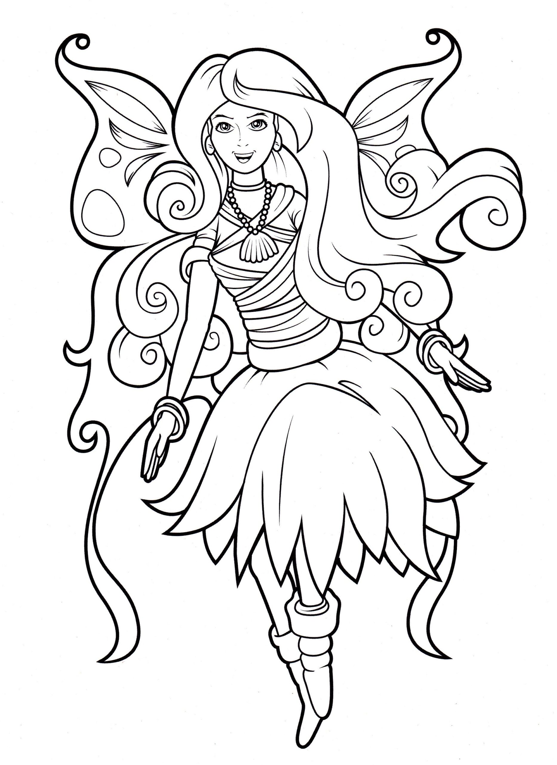 The Best Ideas For Coloring Pages For Girls Fairies Home Family Style And Art Ideas