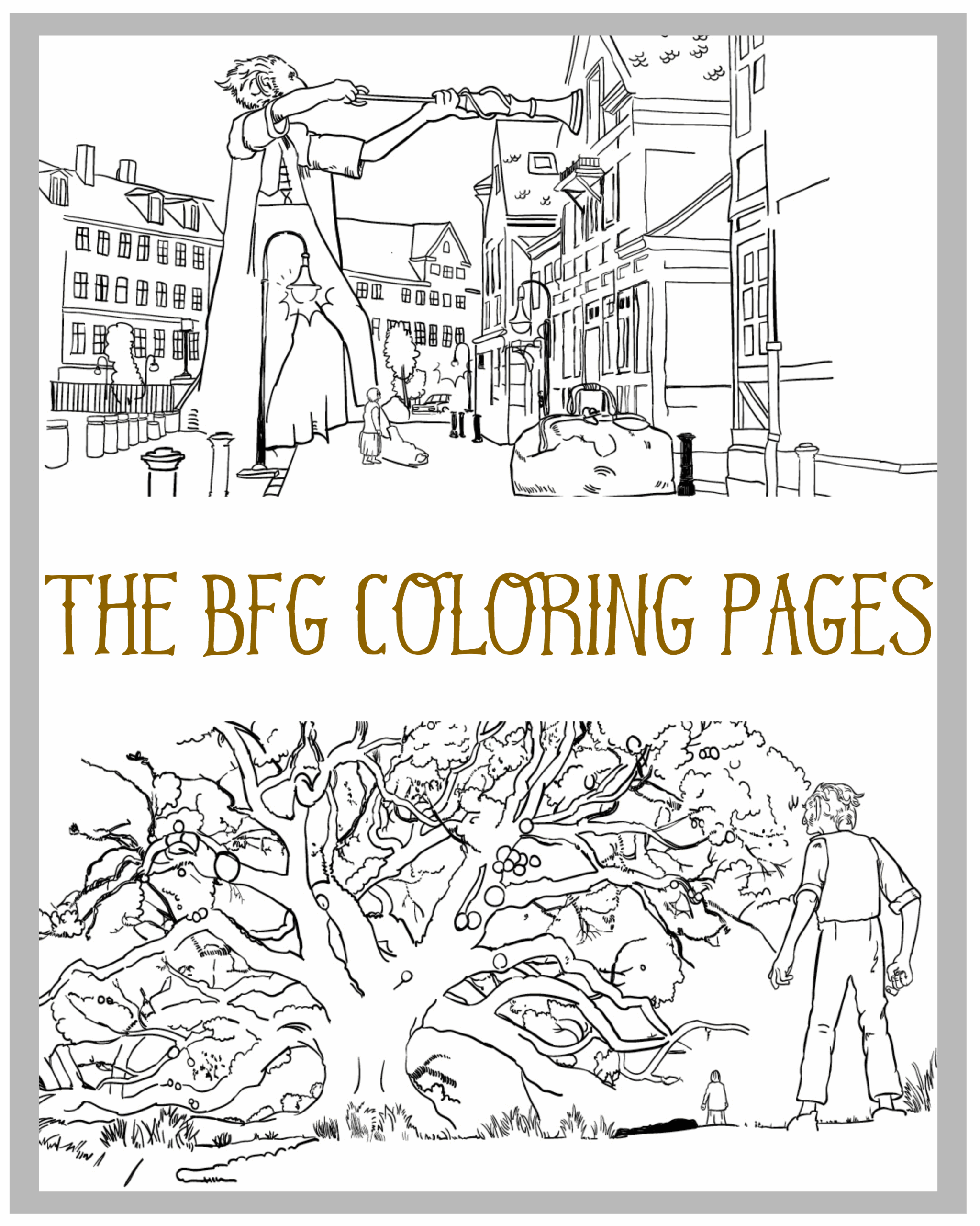 The BFG Coloring Pages Simply Being Mommy