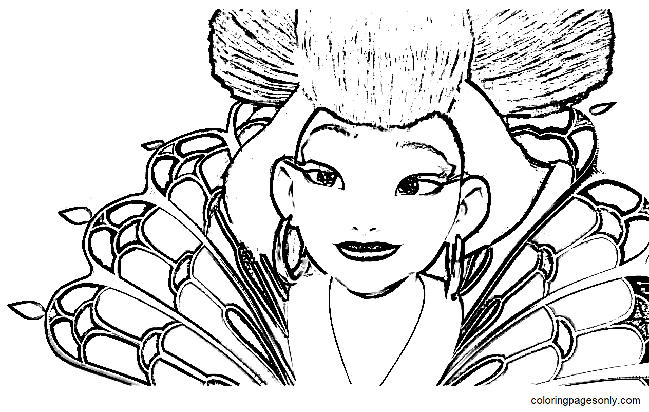 Over The Moon Coloring Pages