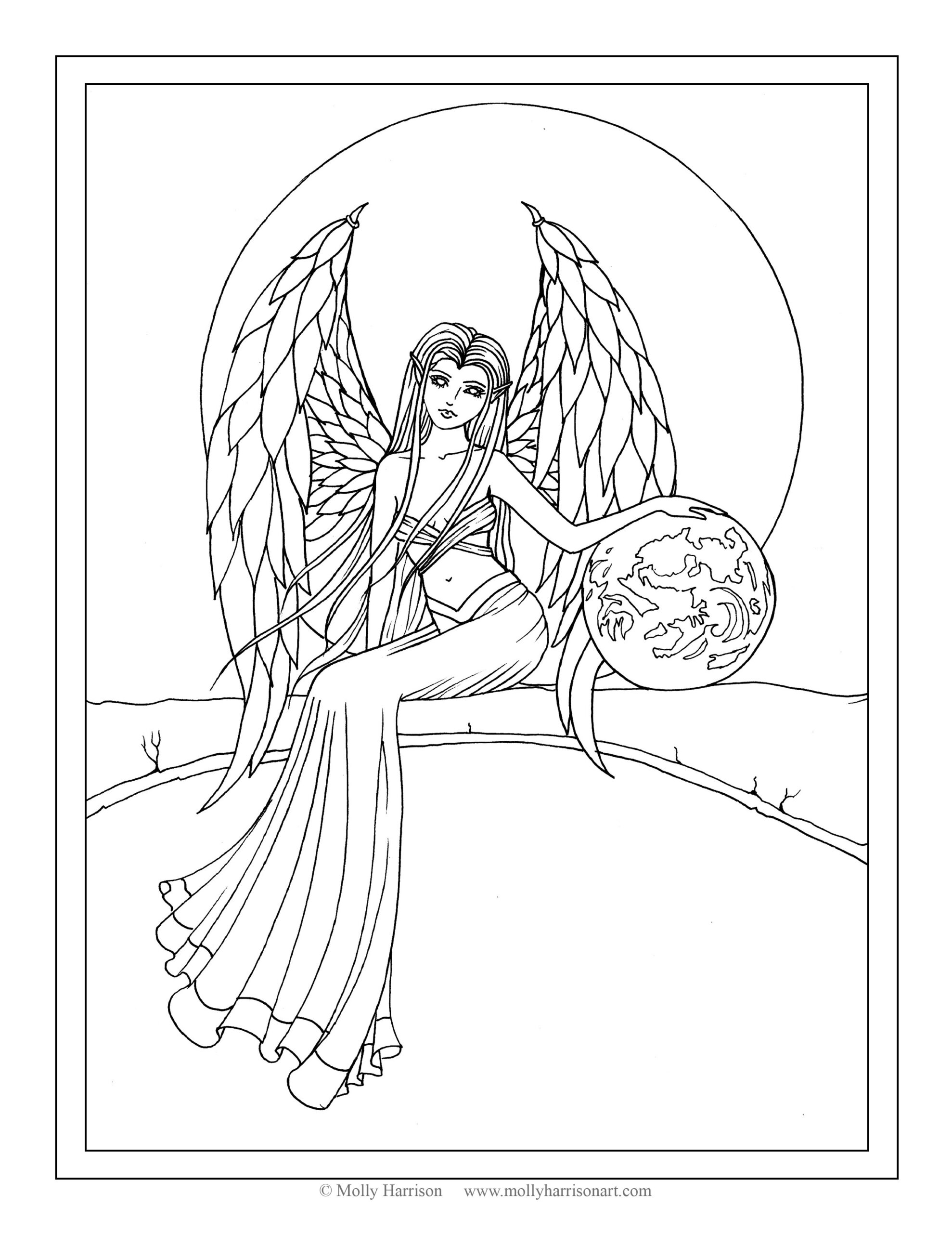 Molly Harrison Coloring Pages